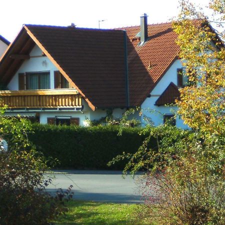 Ferienwohnung Schuetz Hirschaid Bagian luar foto